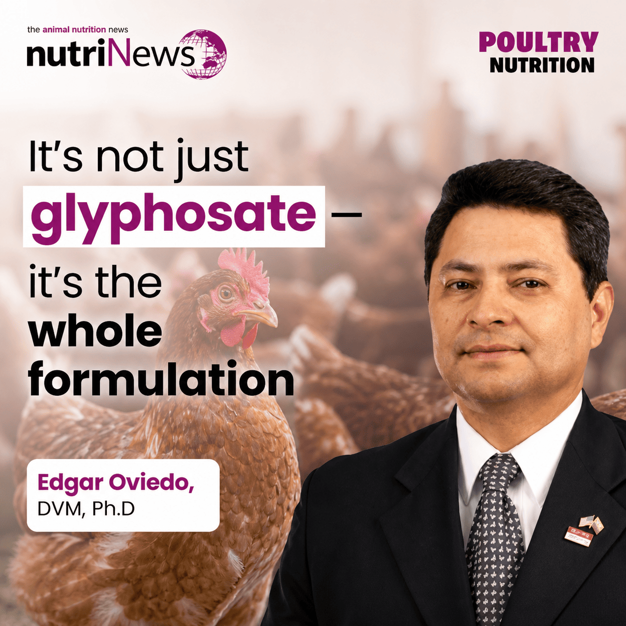 IMPACT on POULTRY HEALTH EXPLAINED – NUTRINEWS ON AIR Dr. Edgar Oviedo