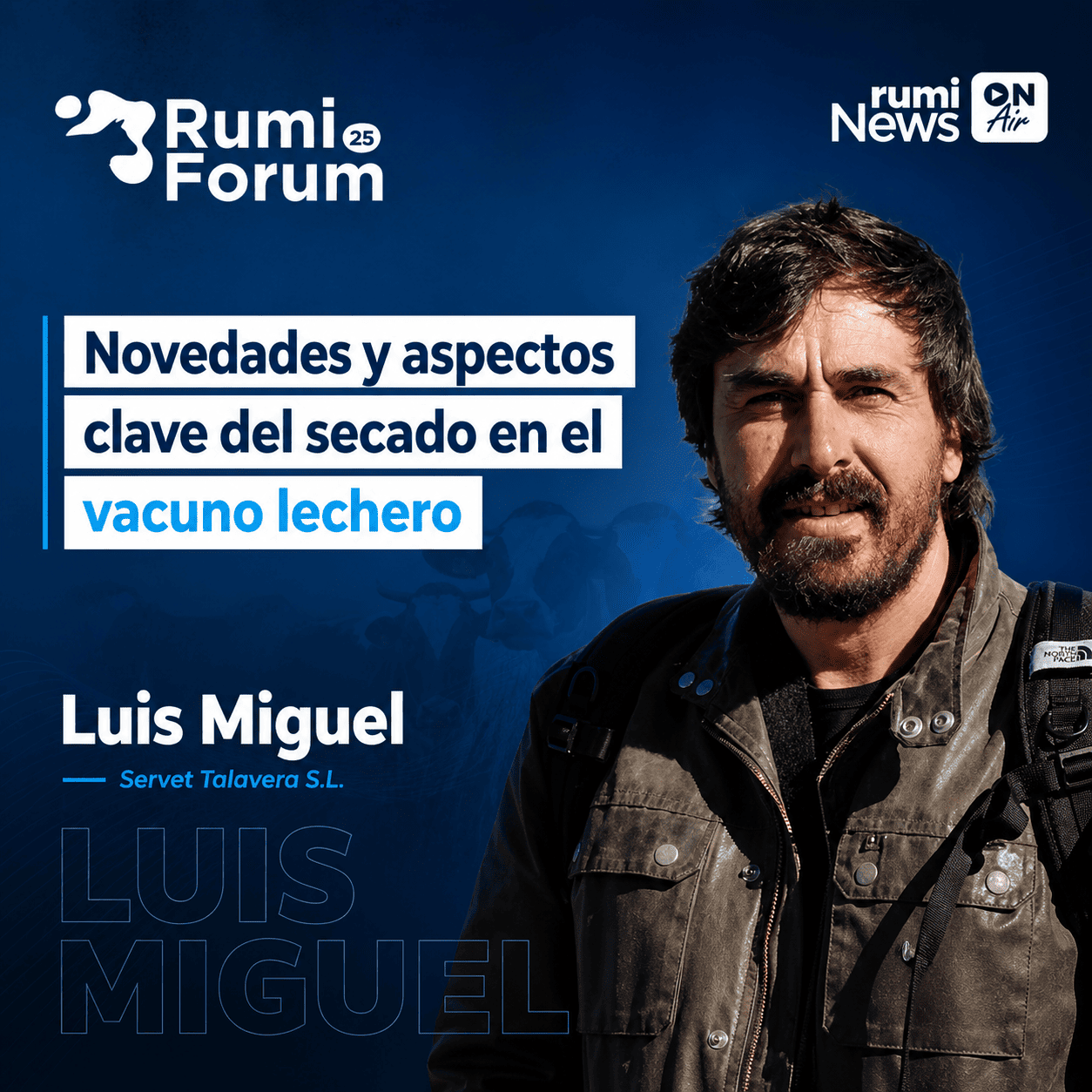 Periodo seco y mastitis: claves para la salud de la ubre en vacuno lechero, con Luis Miguel Jiménez